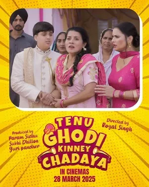 Tenu Ghodi Kinney Chadaya 2025 Punjabi WEB-DL | Hindi Dubbed Movie
